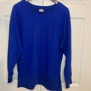 VS Pink oversized crewneck